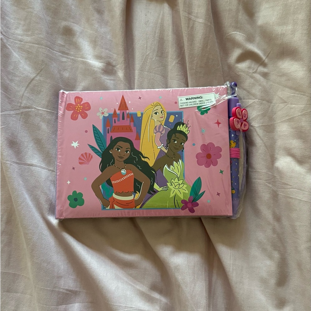 Girls' Pink Princess Autograph Book